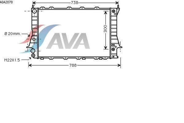 AVA COOLING SYSTEMS AIA2078   