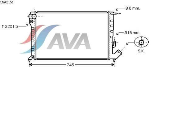 AVA COOLING SYSTEMS CNA2151   