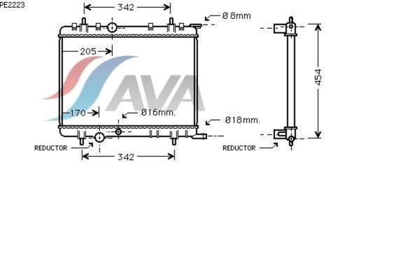 AVA COOLING SYSTEMS PE2223   