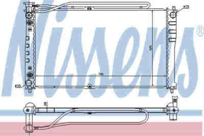 NISSENS 66640 �������� ���������� ���������