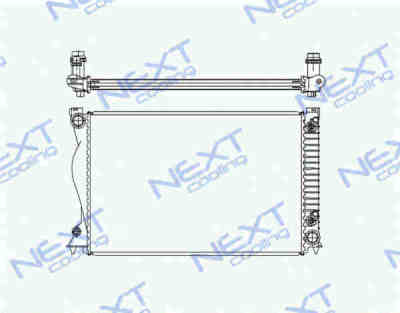 Next Cooling NC01013039M радиатор охлаждения двигателя
