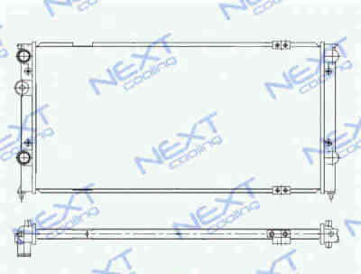 Next Cooling NC01013068M радиатор охлаждения двигателя
