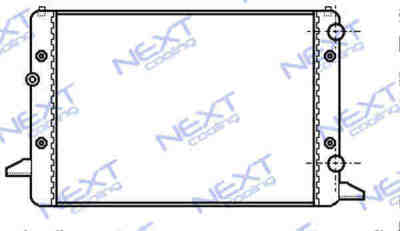 Next Cooling NC01013070M радиатор охлаждения двигателя