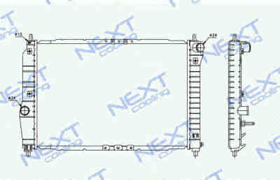 Next Cooling NC01022004M радиатор охлаждения двигателя