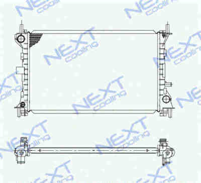 Next Cooling NC01034005B радиатор охлаждения двигателя