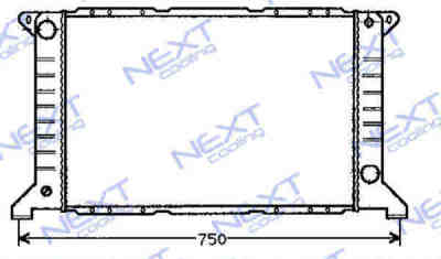 Next Cooling NC01034013M радиатор охлаждения двигателя