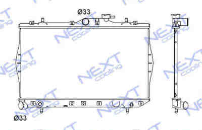 Next Cooling NC01037001M радиатор охлаждения двигателя
