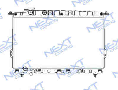 Next Cooling NC01037020B радиатор охлаждения двигателя