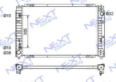 Next Cooling NC01052026B радиатор охлаждения двигателя