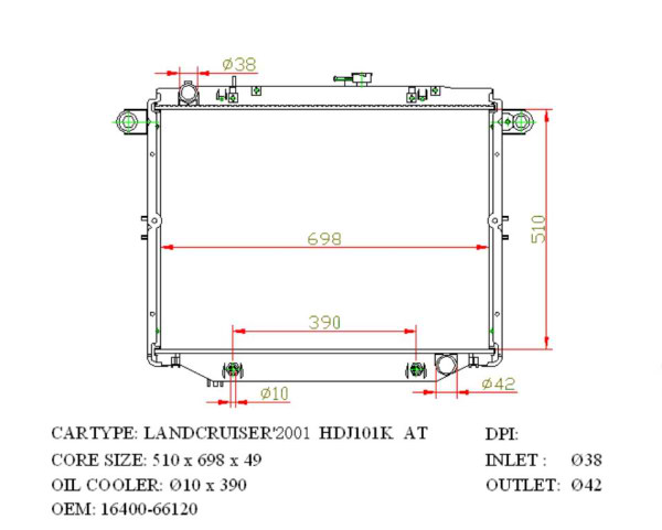 SAT TY0009-100D   
