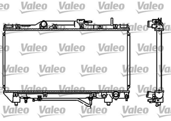 VALEO 731682 радиатор охлаждения двигателя